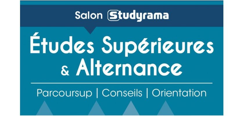 Salon Studyrama des Études Supérieures et Sup'Alternance
